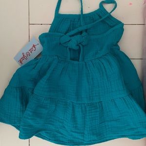 Cat & Jack 12M teal dress